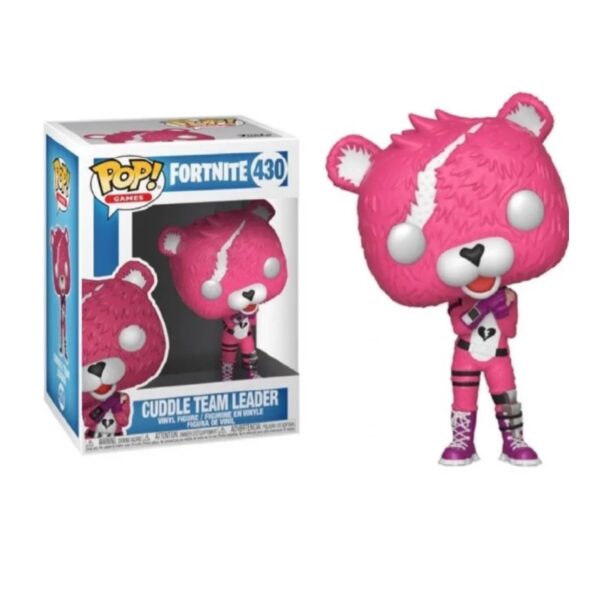 Boneco Funko Pop 430 Fortnite Cuddle Team Leader