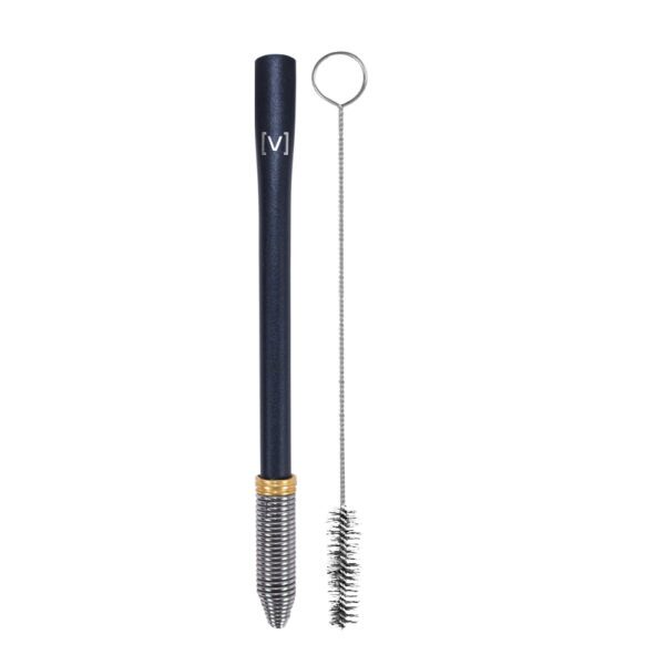 Bomba de Inox p/ Tereré Mola Conica Vetrino - Preto