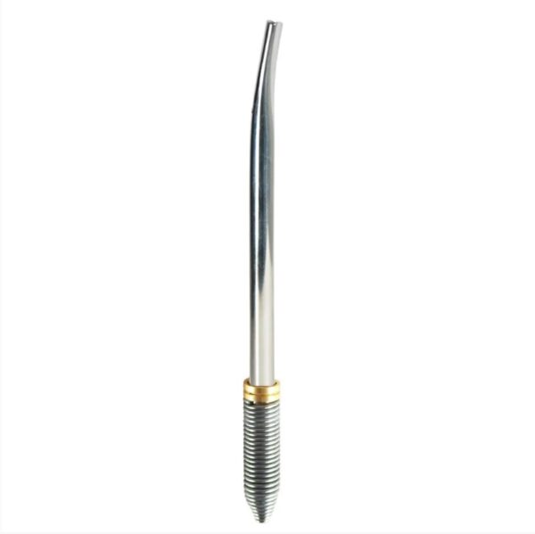 Bomba de Inox p/ Tereré Mola Conica Vetrino - Polida Cromada - Image 4