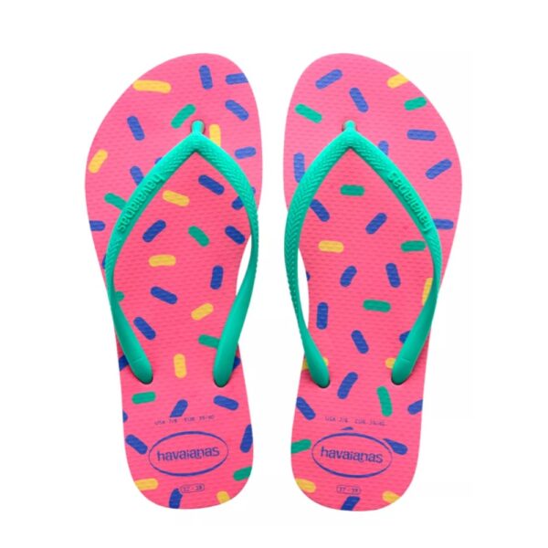 HAVAIANAS SLIM HARMONY FC CIBER PINK 37/38